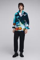 Cargo broek met trekkoord - BLACK - 38