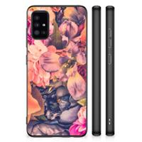 Samsung Galaxy A51 Skin Case Bosje Bloemen