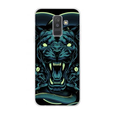 Cougar and Vipers: Samsung Galaxy A6 Plus (2018) Transparant Hoesje