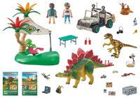 PLAYMOBIL Dinos - Onderzoeksstation met dinosaurussen Constructiespeelgoed - thumbnail
