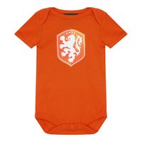 KNVB Rompertje Baby Oranje Wit