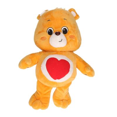 Troetelbeertjes pluche knuffel - oranje - 28 cm - Cartoon knuffel - Troetelberen - Pluche knuffels