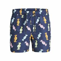 Herenzwembroek Jack & Jones FUNNY LY 12228034 Marineblauw - Maat: M