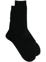 Falke chaussettes en maille fine - Noir