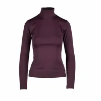 Mondoni Mock Shirt bordeaux maat:m