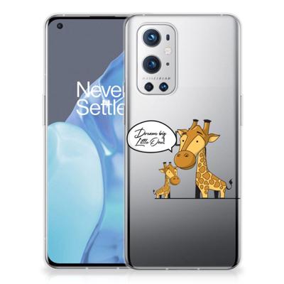 OnePlus 9 Pro Telefoonhoesje met Naam Giraffe OnePlus 9 Pro Telefoonhoesje met Naam Giraffe