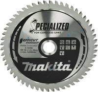 Makita Accessoires e-16760 | afkort- en cirkelzaagblad | aluminium | efficut | 165x20mm | 54t - e-16760
