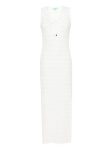 Melissa Odabash robe longue Maddie en crochet - Blanc