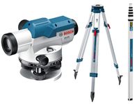 Bosch Blauw GOL 20 D Waterpas + BT 160 Statief + Meetlat GR 500 - 061599404R