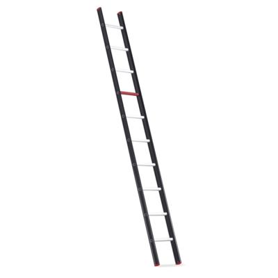 Altrex rechte ladder - Nevada - max. werkhoogte 4 m - 1 x 10 sporten - enkel