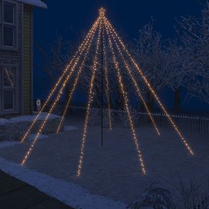 VidaXL Kerstboomverlichting waterval binnen buiten 800 led&apos;s 5 m