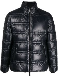 Moncler logo-print padded jacket - Noir