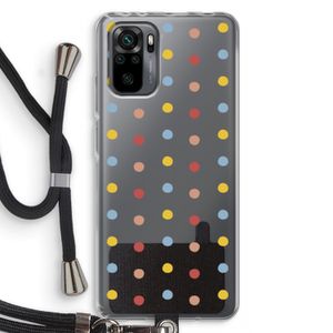 Bollen: Xiaomi Redmi Note 10 Pro Transparant Hoesje met koord