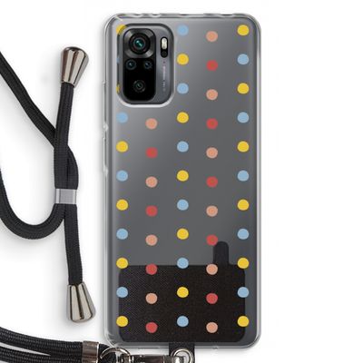 Bollen: Xiaomi Redmi Note 10 Pro Transparant Hoesje met koord