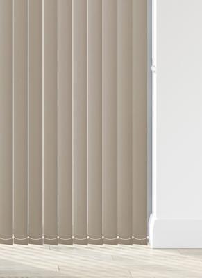 Verticale lamellen - Bella donker beige