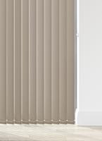 Verticale lamellen - Bella donker beige