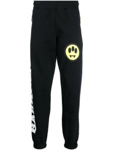 BARROW pantalon de jogging à logo imprimé - Noir