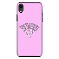 Home Is Where The Wifi Is: iPhone XR Tough Case