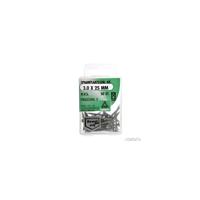 Spaanpl.schr. rvs 3.0x25mm 30st - Deltafix