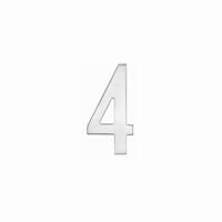 Intersteel Huisnummer 4Numbra 15cm RVS - 0035.402044 Intersteel Huisnummer 4Numbra 15cm RVS - 0035.402044
