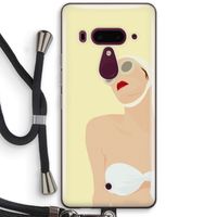 Summer: HTC U12+ Transparant Hoesje met koord