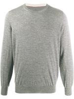 Brunello Cucinelli pull en maille fine - Gris - thumbnail