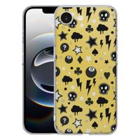 TPU Hoesje iPhone 16e - Punk Yellow Backcover