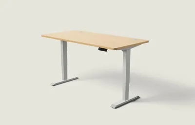 Desktronic HomePro bureau Grijs / Eiken / 160x80 cm