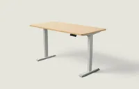 Desktronic HomePro bureau Grijs / Eiken / 160x80 cm