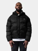 XPLCT Mono Puffer Winterjas Heren Zwart - Maat S - Kleur: Zwart | Soccerfanshop