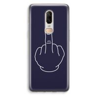 F**k U: OnePlus 6 Transparant Hoesje