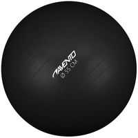 Avento fitnessbal 55 cm rubber zwart - thumbnail