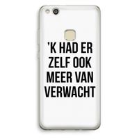 Meer verwacht: Huawei Ascend P10 Lite Transparant Hoesje