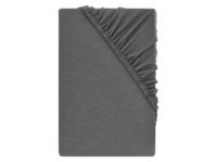 LIVARNO Jersey hoeslaken 180-200 x 200 cm (Grijs)