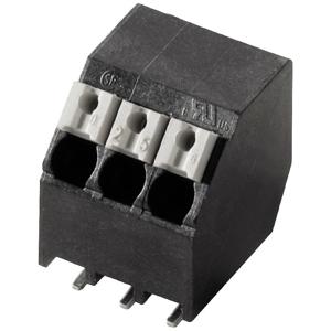 Weidmüller 1473310000 Klemschroefblok 1.5 mm² Aantal polen 2 Zwart 210 stuk(s)