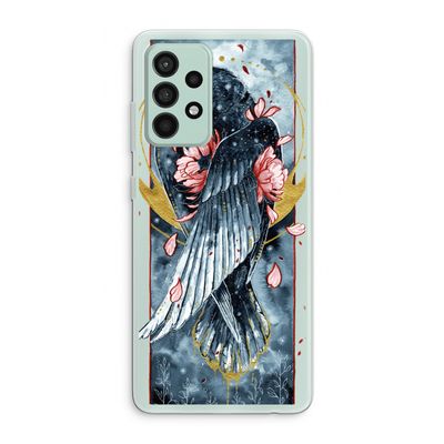 Golden Raven: Samsung Galaxy A52s 5G Transparant Hoesje
