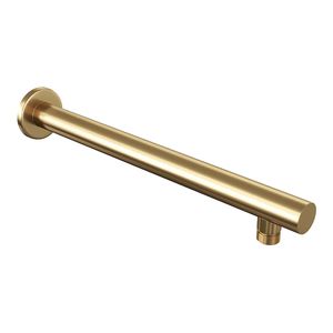 Regendoucheset Inbouw Brauer Gold Carving Thermostatisch 20cm met Wandarm en Handdouche Staaf Losse Stopkranen Geborsteld Goud