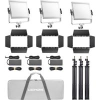 Godox Litemons LP1200Bi Bi color LED Light Panel 3 light kit Godox Litemons LP1200Bi Bi color LED Light Panel 3 light kit