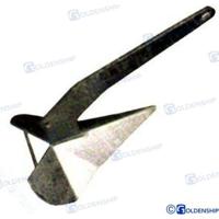 Anclas galvanizadas GS61202 - ANCLA TIPO ""DELTA"" 10 KG. GALVANIZADA