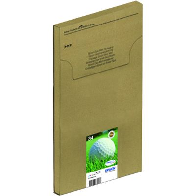 Multipack 4-colour 34 Durabite Ultra Ink Easymail Inkt