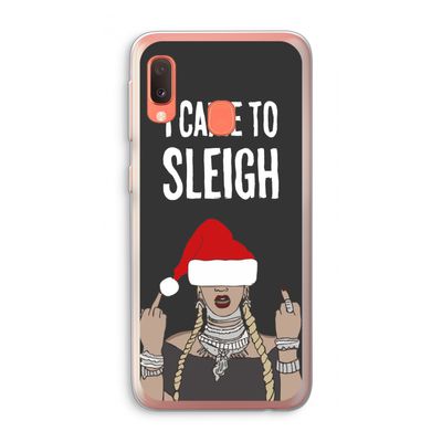 Came To Sleigh: Samsung Galaxy A20e Transparant Hoesje