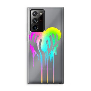 Hold My Heart: Samsung Galaxy Note 20 Ultra / Note 20 Ultra 5G Transparant Hoesje