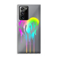 Hold My Heart: Samsung Galaxy Note 20 Ultra / Note 20 Ultra 5G Transparant Hoesje