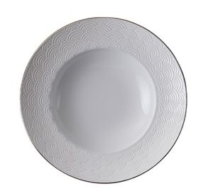 Diep Ontbijtbord - Tokyo Design Studio Nippon White - Golven - 21cm 160ml