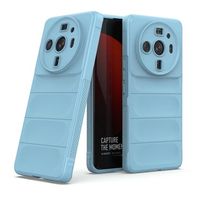 Rugged Series Xiaomi 12S Ultra TPU Case - Babyblauw