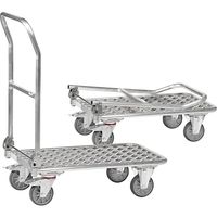 Fetra Hauptartikel 1133 Plateauwagen Inklapbaar Aluminium Laadvermogen (max.): 150 kg - thumbnail