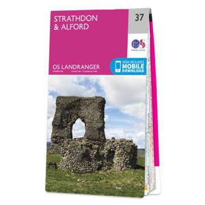 Wandelkaart - Topografische kaart 037 Landranger Strathdon & Alford |