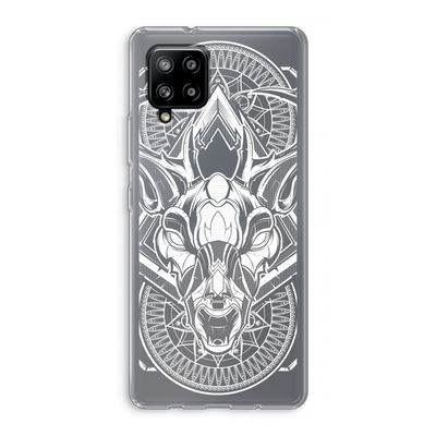 Oh Deer: Samsung Galaxy A42 5G Transparant Hoesje