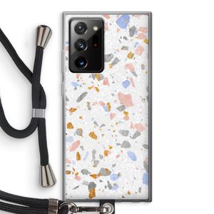 Terrazzo N°8: Samsung Galaxy Note 20 Ultra / Note 20 Ultra 5G Transparant Hoesje met koord