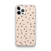 Kleine kattenkopjes: iPhone 12 Pro Transparant Hoesje